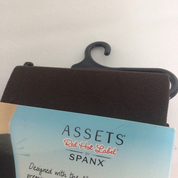 SPANX ASSETS SHAPING TIGHTS BROWN NWT PACK OF TWO SIZE LARGE - Picture 8 of 11